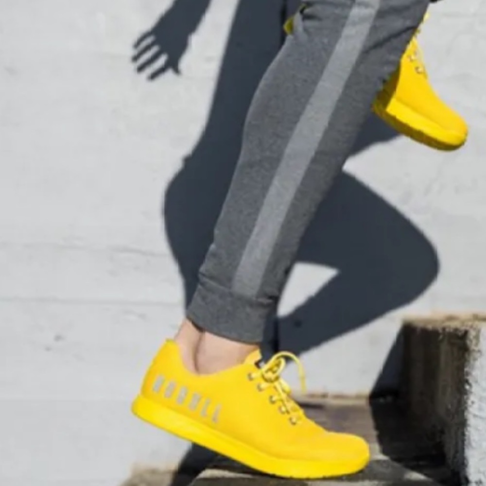 NOBULL lemon drop trainers shoes